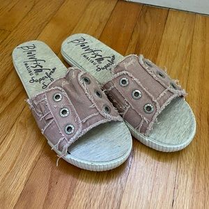 Blowfish Fresco Women’s Pink Sneaker Slides